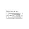 Kabel Dvi-d/dvi-d M/m 24+1 Dual Link 3m Czarny